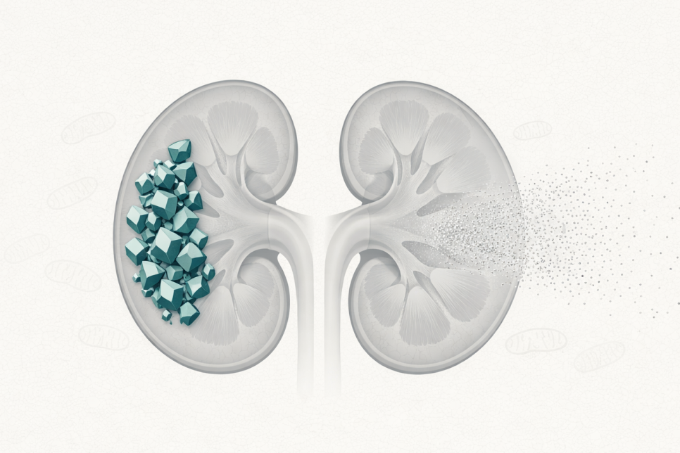 막힌 신장 설명의 이해를 돕는 이미지