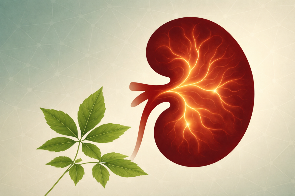 인삼보다 사포닌이 6배나 많아 신장과 순환에 도움을 주는 돌외잎 이미지