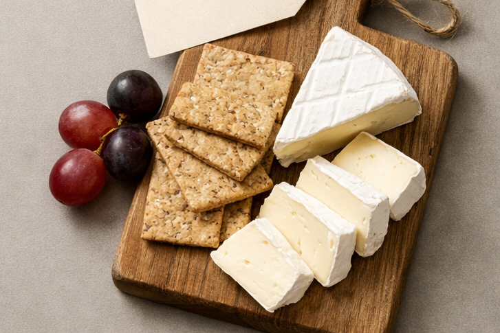 단 걸 싫어하는 어른 입맛에게 좋은 발렌타인데이 선물, 치즈+통밀 크래커 이미지