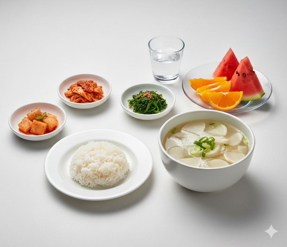 한국인의 식탁 예시 이미지