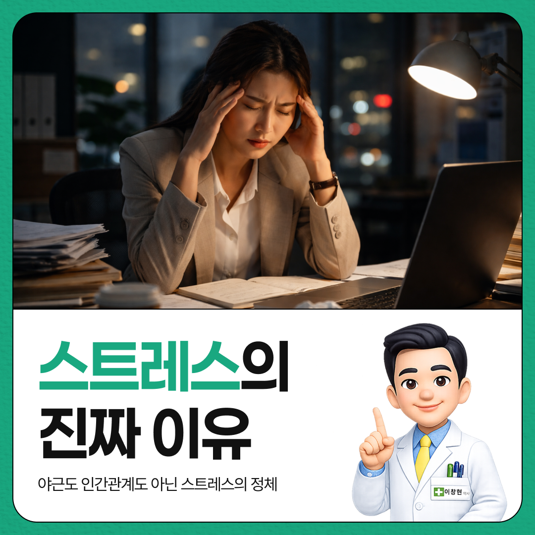 스트레스의 진짜 이유, 스트레스 원인