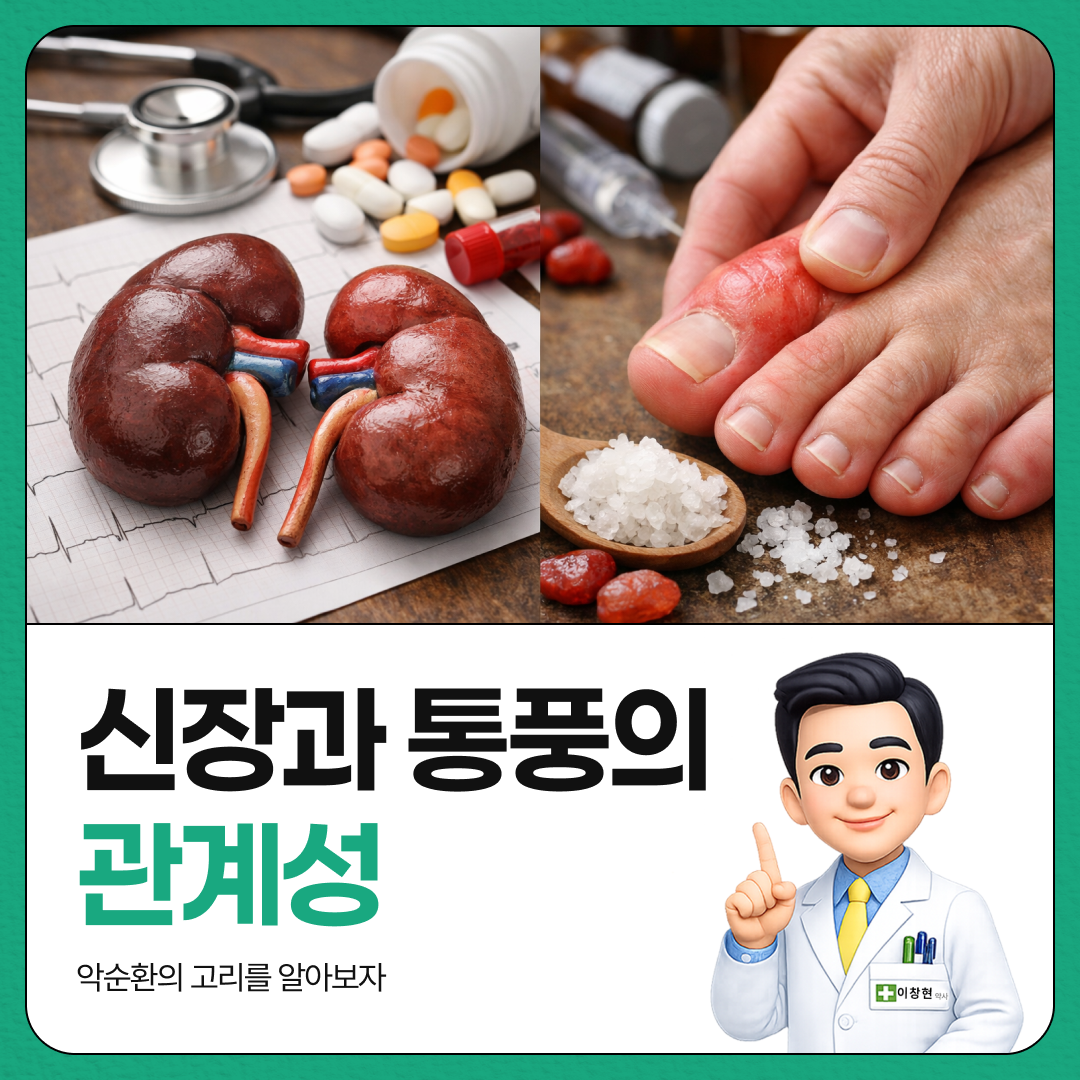 신장과 통풍 관계성, 통풍 관리