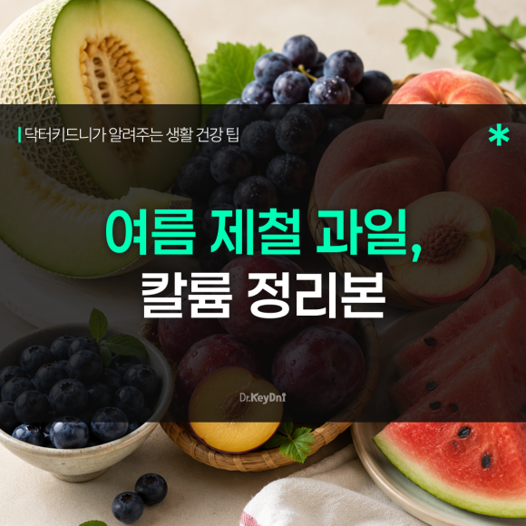 여름철 신장에 좋은 음식 7가지 (과일/채소/단백질)_연관글 썸네일