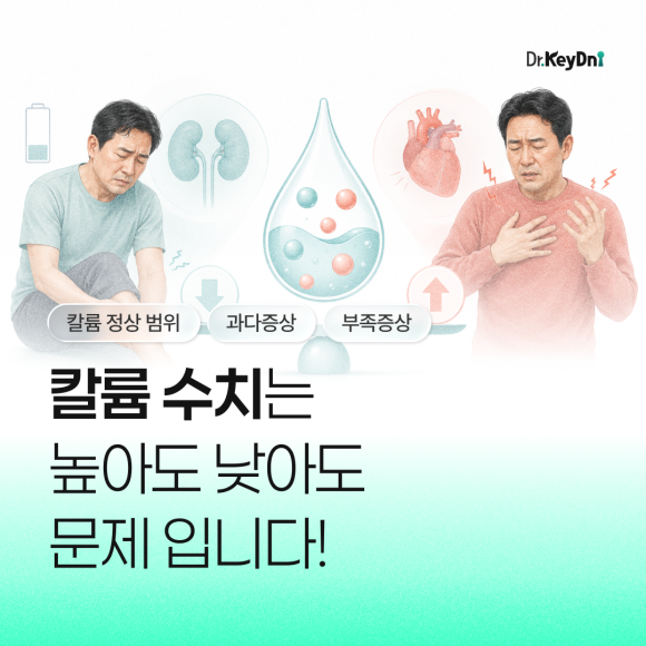 칼륨 수치, 높아도 낮아도 문제라고요?_썸네일