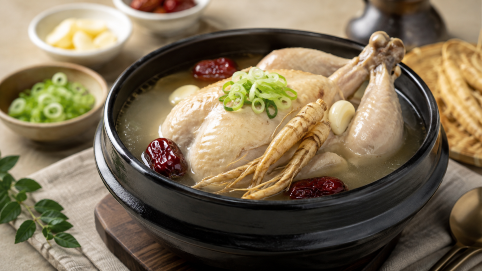냉면 vs 콩국수 vs 삼계탕, 나트륨·칼륨 끝판왕은 누구?_삼계탕 설명