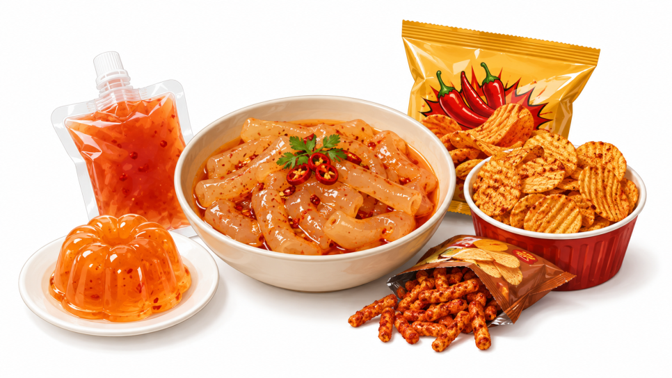 마라맛 곤약·젤리·수입 간식