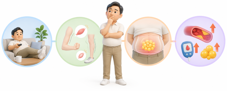 😮 마른 사람도  대사증후군 걸릴 수 있나요?